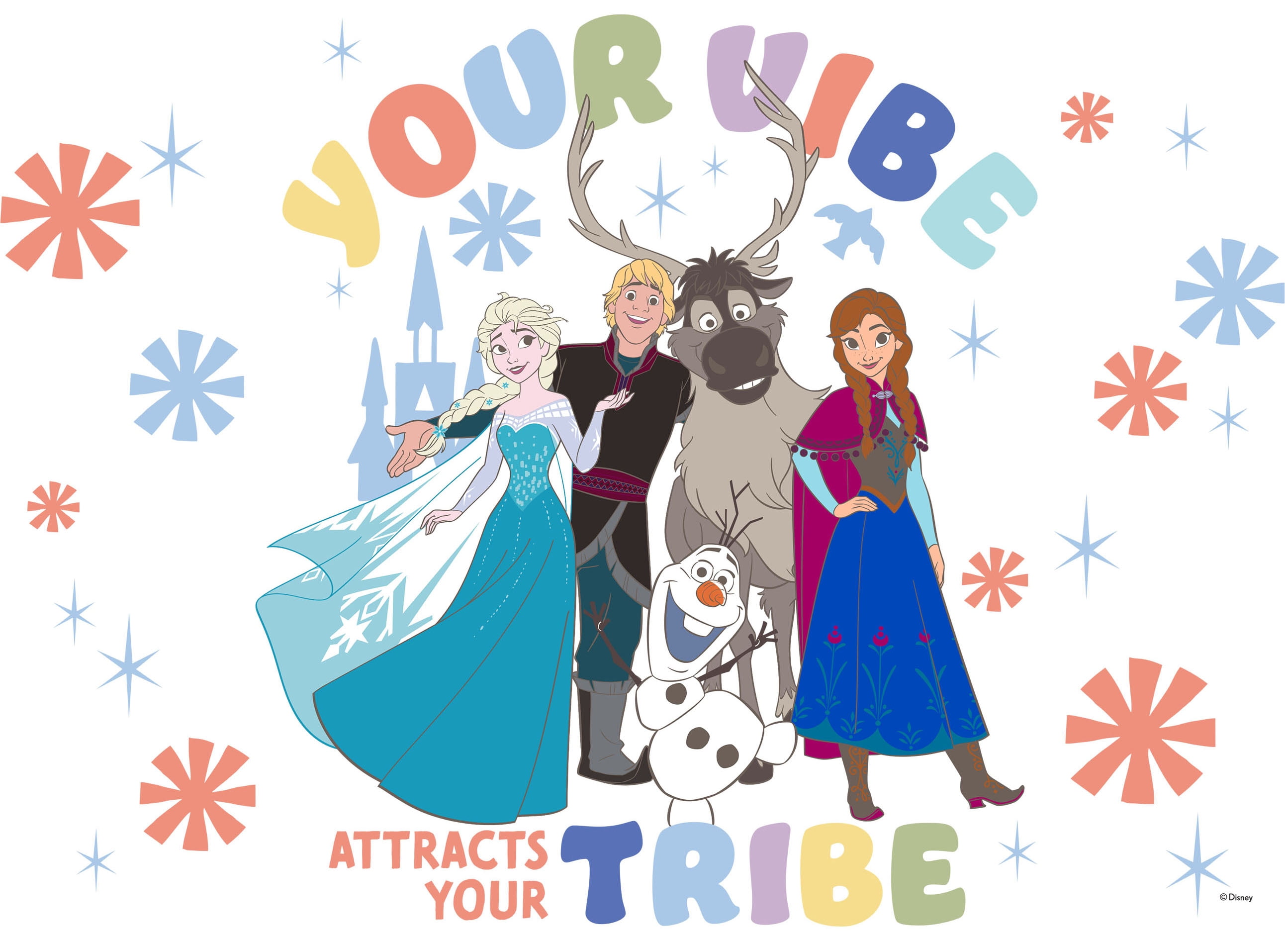Ceaco Frozen 4-in-1 Multipack Interlocking Jigsaw Puzzles for Children Ages 6+