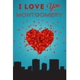 thumbnail image 1 of I Love You Montgomery, Alabama (36x54 Giclee Gallery Art Print, Vivid Textured Wall Decor), 1 of 3