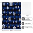 thumbnail image 2 of 4 Pcs Funny Kitchen Towels,Blue Christmas Snowflake Pattern Microfiber Dish Towels,Kitchen Tea Towels,Kitchen Towel Set (18" X 26"), 2 of 7