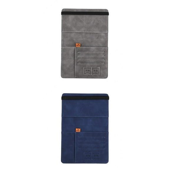 2x Porta Pasaportes Estuche Organizador De De Viaje Tarjetero Regalos Hugo Cubierta de pasaportes