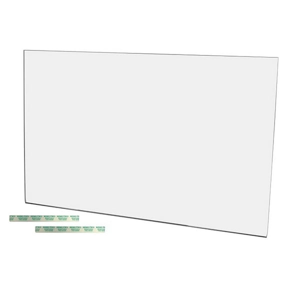 Wall Sign Holder 17" x 11" with Double Sided Tape for Safety and Emergency Information in Workplaces and Public Spaces Clear Acrylic