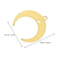 thumbnail image 2 of Moluckfu 30Ud Lunar Dorado Para Conexión De Pulseras Y Collares Con Celestial Único, 2 of 8