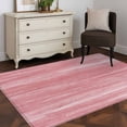 thumbnail image 3 of Rectangle Area Rugs 2.7 x 5 Ft, Pink Non-Slip Residential Carpet, Vintage Modern Abstract Art Ombre Indoor Crawling Mats Runner Rugs for Living Room/Dining Room/Bedroom, 3 of 8