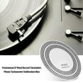 thumbnail image 2 of Sonew Platines de Disque Vinyle Professionnel Tachomètre Phono Calibration Disque Stroboscope, Platines de Disque Calibration, Calibration de Disque Vinyle, 2 of 8