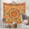 thumbnail image 2 of Yeacher 1PCS Home Bohemian Milled Tapestry 73cm * 95cm Sun Pattern Room Background Hanging Cloth, 2 of 6