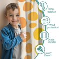 thumbnail image 3 of Blackout Kids Curtains,Colorful Spots Pattern Childrens Insulated Curtains Set Of 2,Bedroom Essentials,Toddler Room Decor 42x84in(106x213cm), 3 of 4