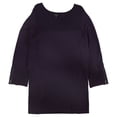 thumbnail image 1 of Alfani Pull Tunique Côtelé pour Femmes Violet S, 1 of 1