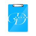 thumbnail image 1 of Dream Drink Letters Folder Writing Pad Backing Plate A4, 1 of 4