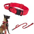 thumbnail image 1 of Military Tactical Dog Collar Leash Set Durable Pet Collar Retractable Leash Medium Large Dog German Shepherd Training Accessorie ShopWise Round, 1 of 20