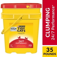 Purina Tidy Cats Clumping Cat Litter, 24/7 Performance Multi Cat Litter (Various Sizes)