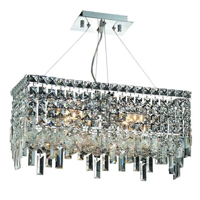 Elegant Lighting Lustre en Cristal Maxime 10" 4 Spectres Lumineux