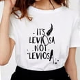 thumbnail image 5 of Camiseta de tres hermanos de cuento de reliquias de la muerte para mujer, camisetas blancas informales suaves, divertidas, envío directo, 5 of 5