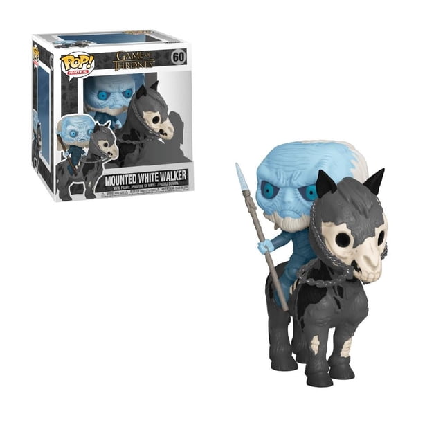 Figura Funko Pop Mounted White Walker 4 Pulgadas