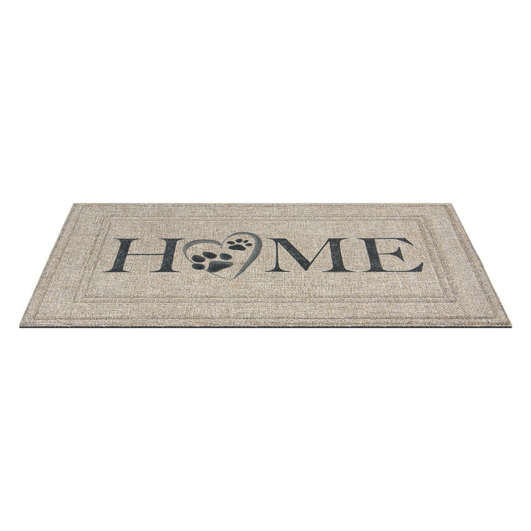 A1 HOME COLLECTIONS A1HOME200003 Rubber & Coir Heavy Duty Doormat, 18 X  30, Honeycomb