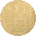 thumbnail image 1 of Ahgly Company Indoor Round Abstract Brown Contemporary Area Rugs, 6' Round, 1 of 4