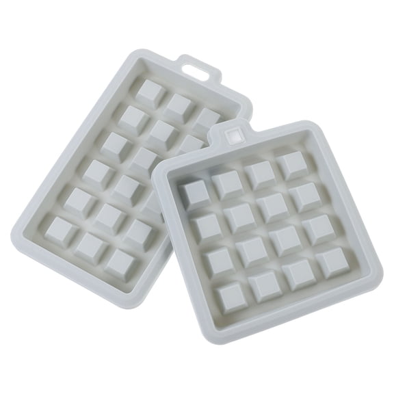 WRISTBIQUE Cake Making Mold Blue Silicone 2Pcs 12.8X7.0X1.8In