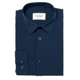 thumbnail image 2 of Adam Baker Boy's Regular Fit 4-Way Stretch Long Sleeve Solid Dress Shirt - Colors, 2 of 2