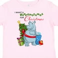thumbnail image 4 of Inktastic I Want a Hippopotamus for Christmas Boys or Girls Toddler T-Shirt, 4 of 5
