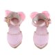 thumbnail image 4 of Sandalias de tacón de bloque de punta puntiaguda altos Medias Calzado Calcetines Accesorios con Autores Rosado Macarena Zapatos de Muñeca, 4 of 8
