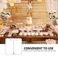 thumbnail image 4 of 1 Set Adjustable Poster Rack Stainless Steel T-shaped Advertisement Stand Random Style, 4 of 9