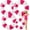 Rose Red White, variant on 47.24 Inch Jumbo Inflatable Pool Floats for Adult White Striped Pool Inner Rings Swimming Inflatable Floaties Tube Women Summer Beach Bachelorette Wedding Decor