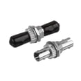thumbnail image 2 of YISITIAN 50PC Fiber Optical Coupler ST Fiber Optical Cable Barrel Connector ST to ST Bulkhead Fiber Coupler Simplex Singlemode Multimode CJ919-64399, 2 of 7