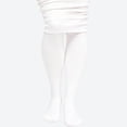 thumbnail image 3 of YUANxueke Girls Fleece Lined Footed Leggings Casual Slim Fit Stretchy Fall Winter Warm Yoga Pants for 1-14 Years, 3 of 5