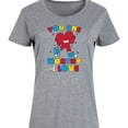 thumbnail image 3 of Instant Message - Inspiration - You Are Worthy Of Love - Women's Any Way Dress, 3 of 7