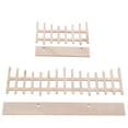 thumbnail image 3 of Miangastore 2pcs Mini Fence Decor Khaki Synthetic Material for Bonsai Display, 3 of 8