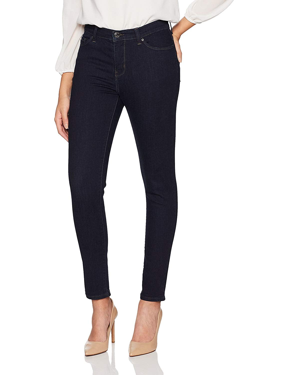 Women's Jeans Petite Skinny Leg Slimming Stretch 4 - Walmart.com ...