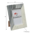 thumbnail image 2 of 4X6 Marble White & Grey Picture Frame, 2 of 4