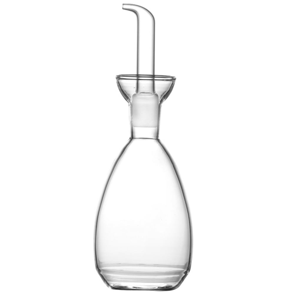 NUOLUX Transparent Oil Container Condiment Bottle Glass Oil Bottle with