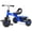 Blue, variant on XJD 5 in 1 Toddler Bike – Durable Kids Ride-On Tricycle with Pedals, Comfortable Seat & Backrest, Storage Compartment, Safe Beginner Trike for Ages 1-4, Blue