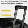 thumbnail image 6 of 20 Inch Carry On Luggage Airline Approved,Hardshell Suitcases with Spinner Wheels & TSA Lock,Lightweight Expandable Rolling Luggage for Travel,DQ135-Black, 6 of 9