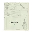 thumbnail image 2 of Historic City Map - Squan New Jersey - Woolman 1878 - Vintage Wall Art, 2 of 4