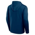 thumbnail image 3 of Men's Logo Athletic Navy Chicago Bears Head Start Pullover Hoodie, 3 of 3