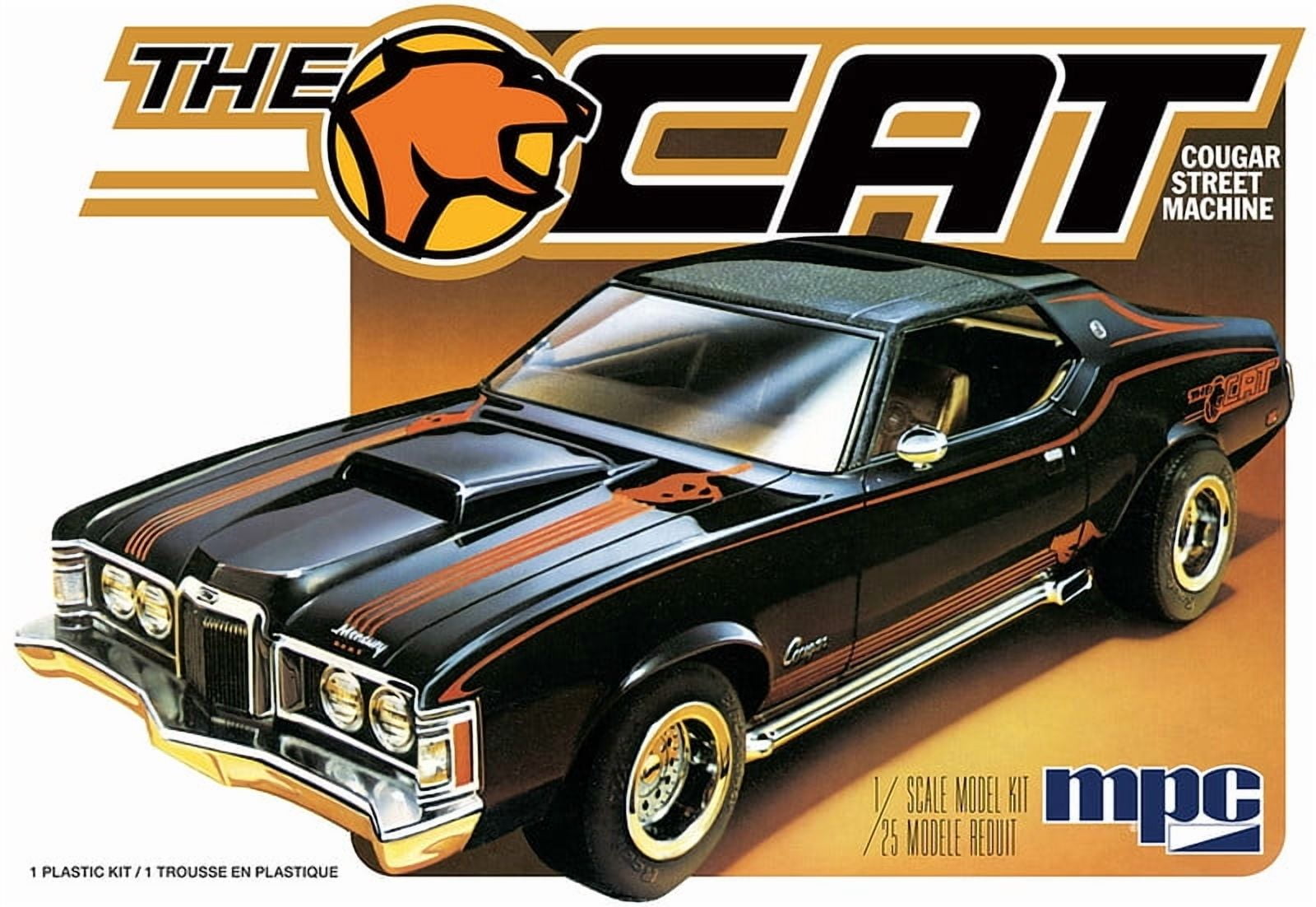 1973 Mercury Cougar "The Cat" Skill 2 Model Kit