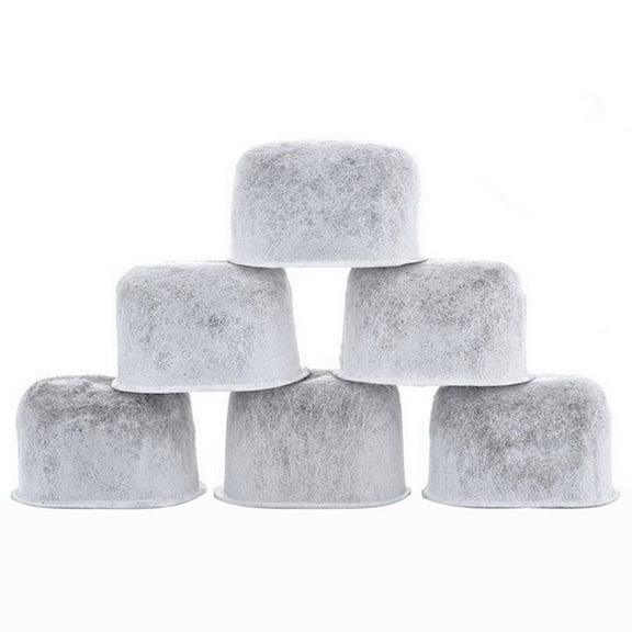 Disposable Replacement Charcoal Water Filters for Keurig Coffee Machines,6pcs,White