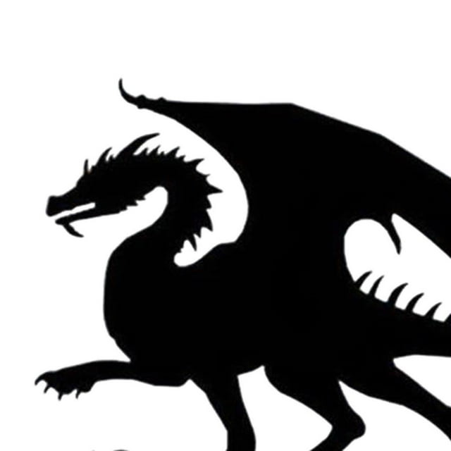 pitrice Weather Vane Farm Bracket Weathervane Farmhouse Durable Scene Dragon