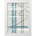 thumbnail image 1 of Artographie Studio 11x14 White Modern Wood Framed Museum Art Print Titled - Messy Lines, 1 of 4