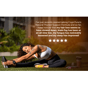 Cognitune Natural Thyroid Support Supplement with Iodine, Ashwagandha, Vitamin B12, Magnesium, Selenium