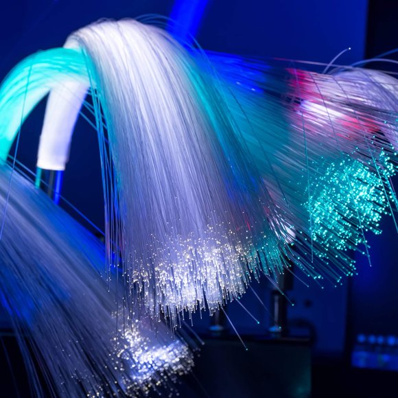 OSALADI Câble de Fibre Optique Lumières Guidant Fibre Optique Éclairage Fête Longues Lumières Décoration 0.75mm 100