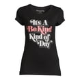 thumbnail image 5 of Juniors' Short Sleeve Be Kind Day T-Shirt, 5 of 5