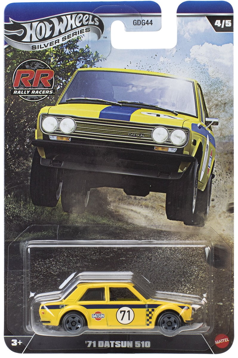 Hot Wheels Silver Series 2026 Rally Racers Complete Set 5 Pack