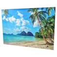 thumbnail image 3 of Summer Tropical Beach White Cloud Sky Backdrop Photography Background Cloth, 3 of 8
