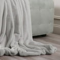thumbnail image 5 of Best Home Fashion, Inc. Luxe Faux Fur Throw Blanket and Pillow Set, 5 of 7