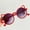 Red, variant on Frwgonr Cute Kids Sunglasses, Boy Girl Multiple Shaped Sunglasses UV Kids Eyewear Blue, Size 2T-12