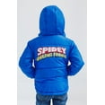 thumbnail image 4 of Marvel Spidey and His Amazing Friends Spider-Man Miles Morales Ghost-Spider Zip Up Puffer Jacket Toddler, 4 of 5