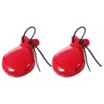 thumbnail image 1 of Shisuyan 2pcs Wooden Castanets Percussion Instrument Percussion Castanets Musical Instruments, 1 of 1