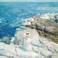 thumbnail image 2 of Childe Hassam, Frederick 20x20 Gold Ornate Wood Framed with Double Matting Museum Art Print Titled - The South Ledges, Appledore, 2 of 4
